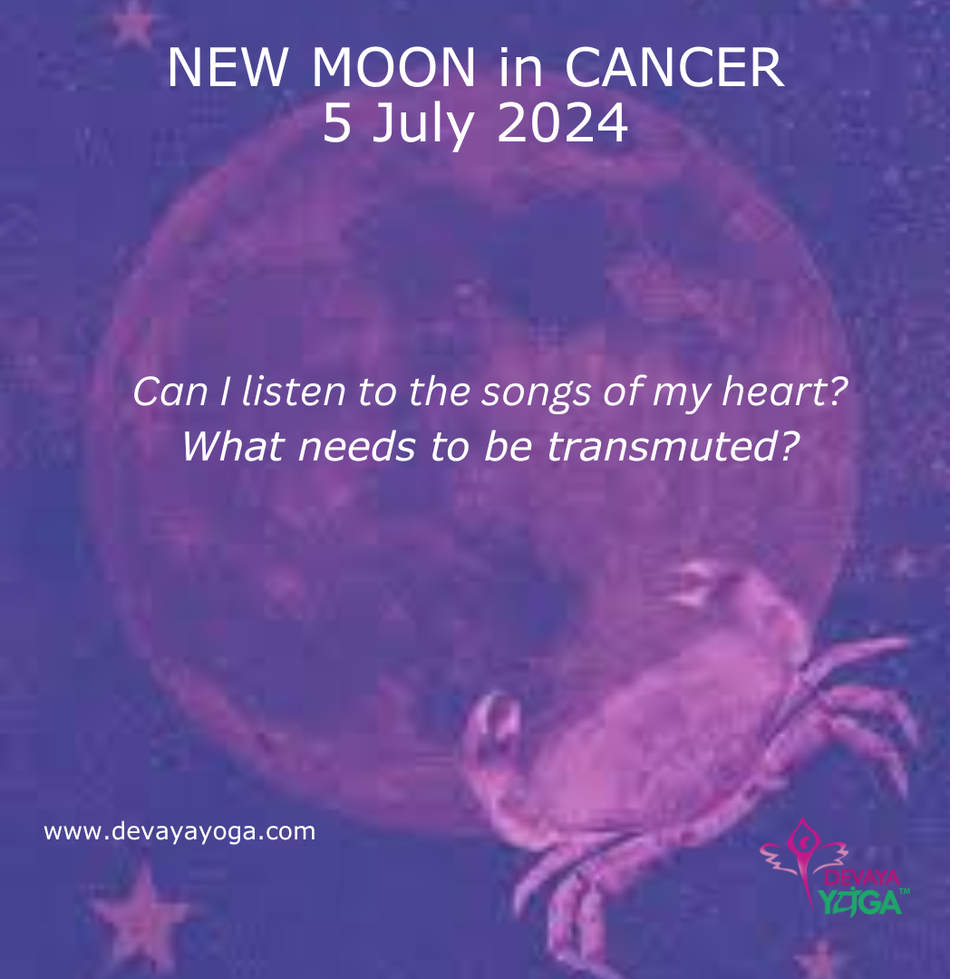 NEW MOON in CANCER 5 July 2024