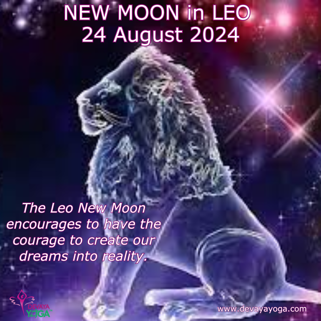 NEW MOON in LEO 4 August 2024