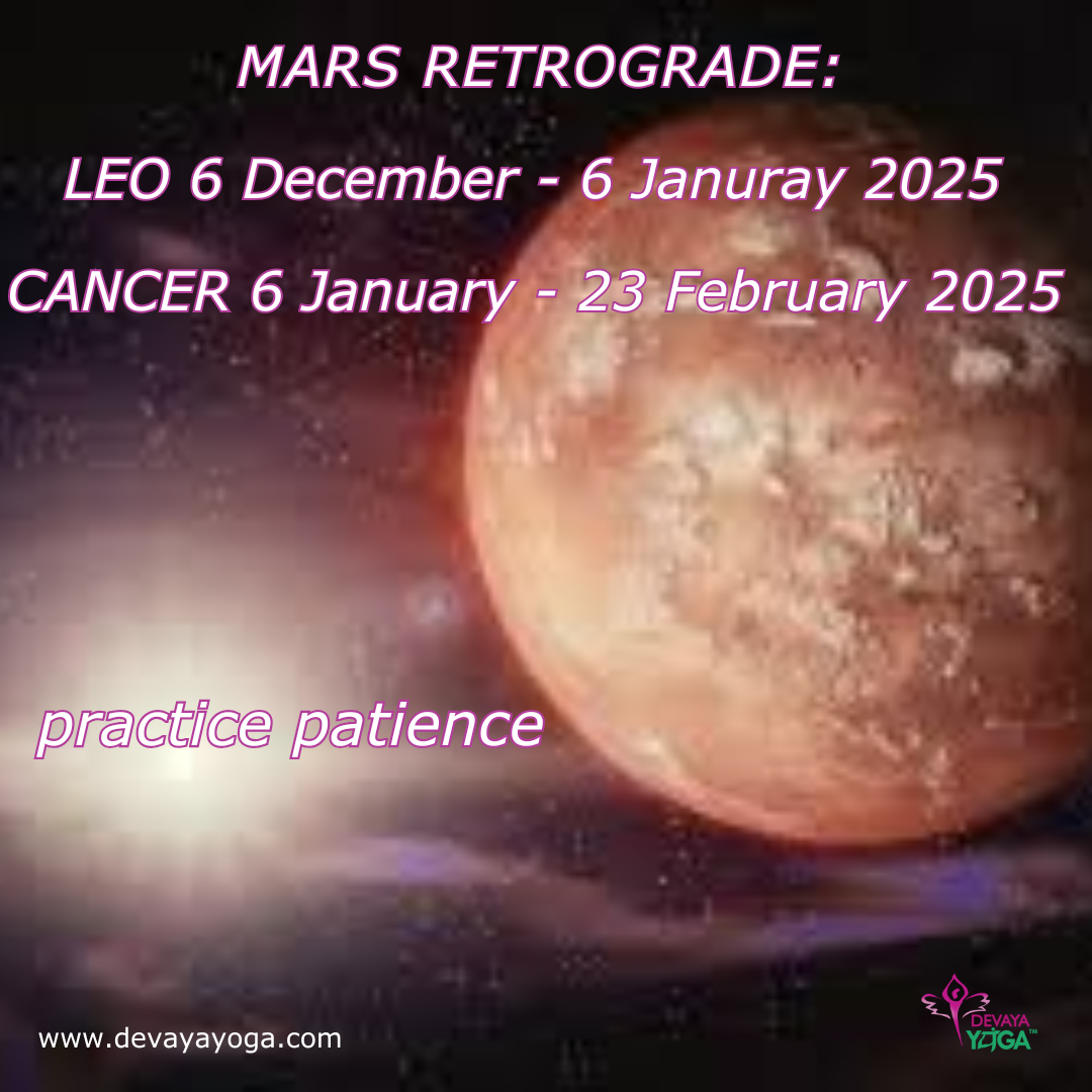 MARS RETROGRADE in LEO & CANCER