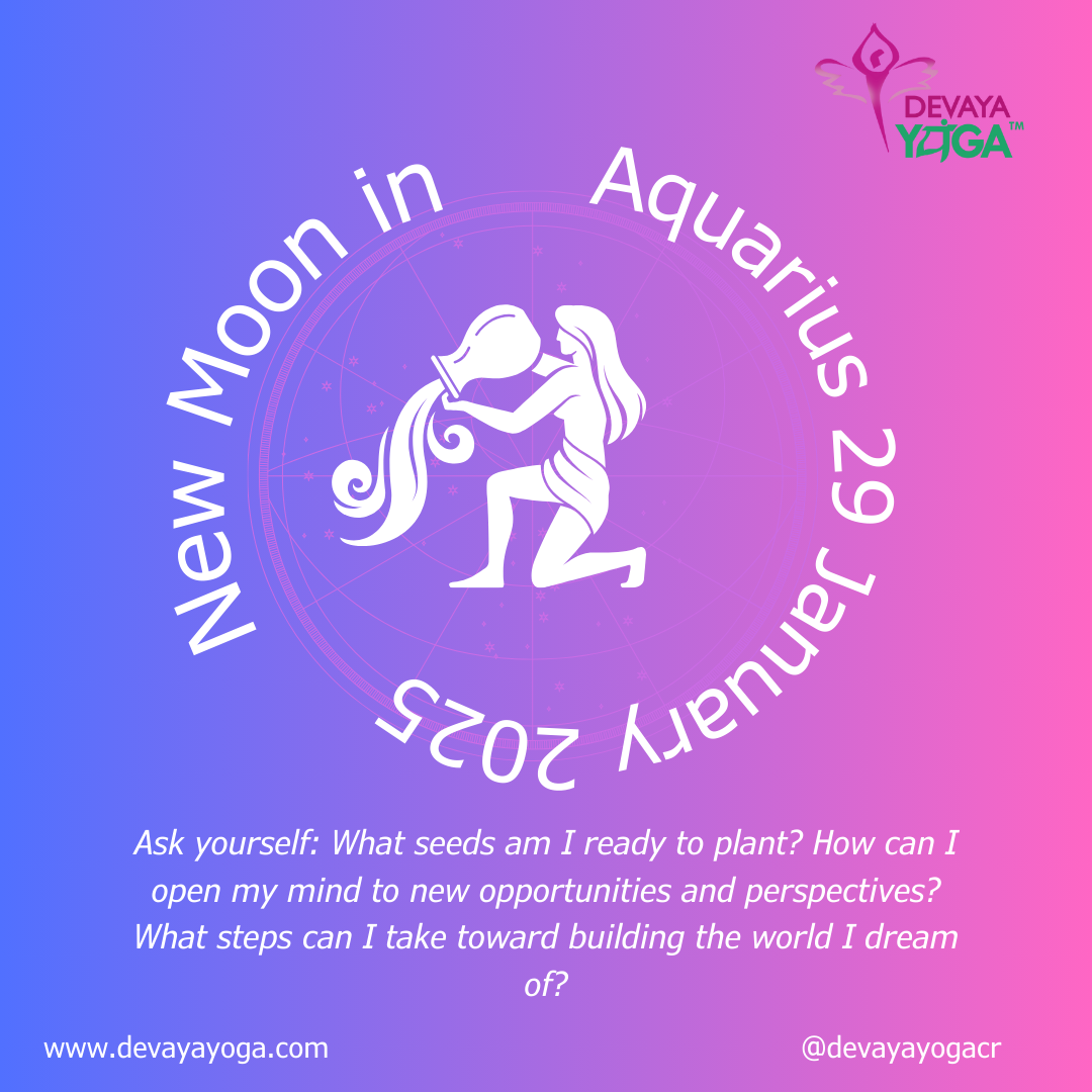 HAPPY NEW MOON IN AQUARIUS! 29 January 2025