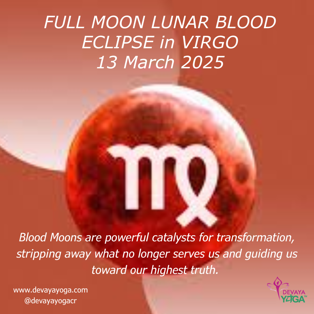 Full Blood Moon Lunar Eclipse in Virgo 🩸 March 13, 2025